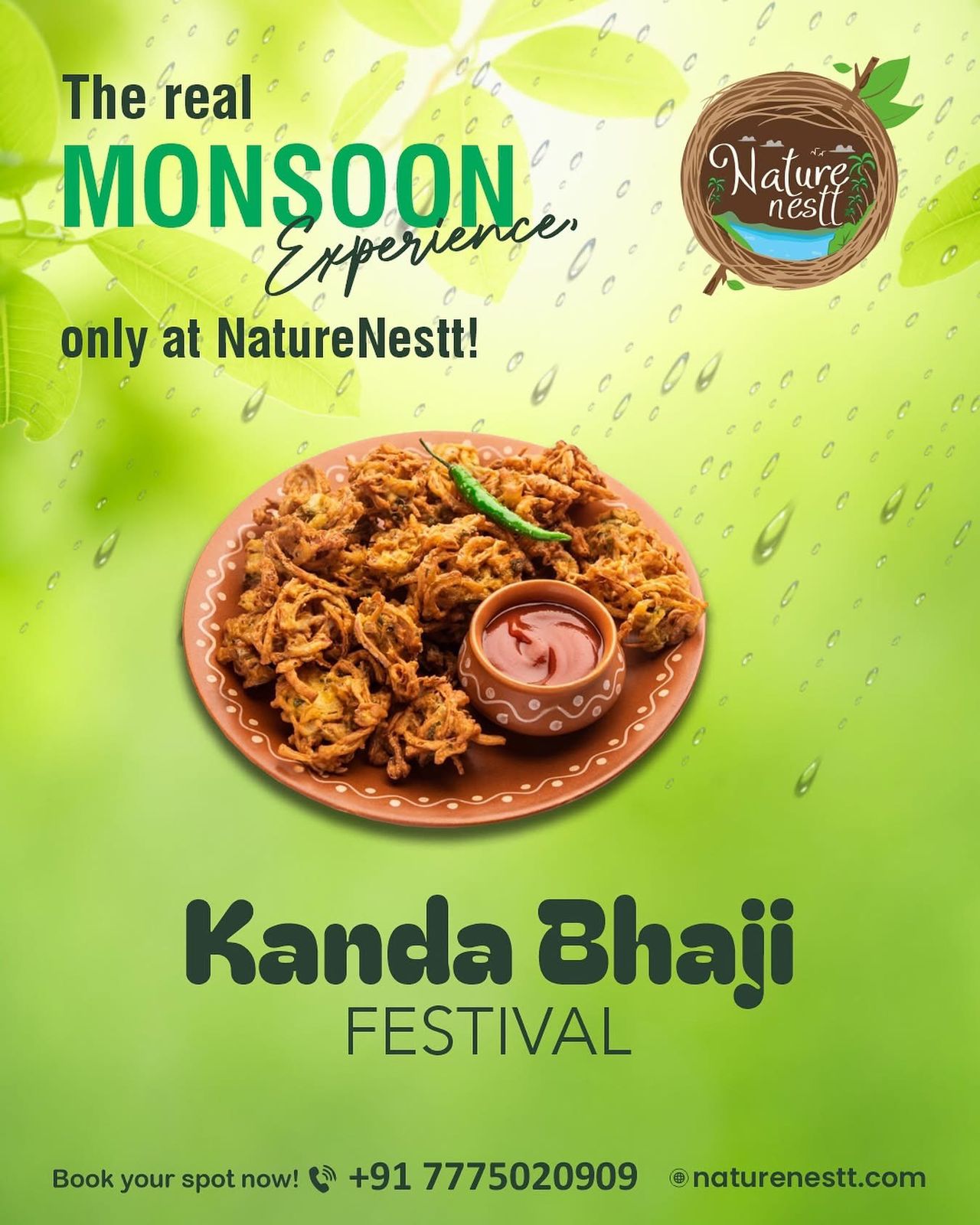 Bhaji Party Pune Best one day picnic resort near pune enjoy with family and friends best monsoon picnic resort near pune