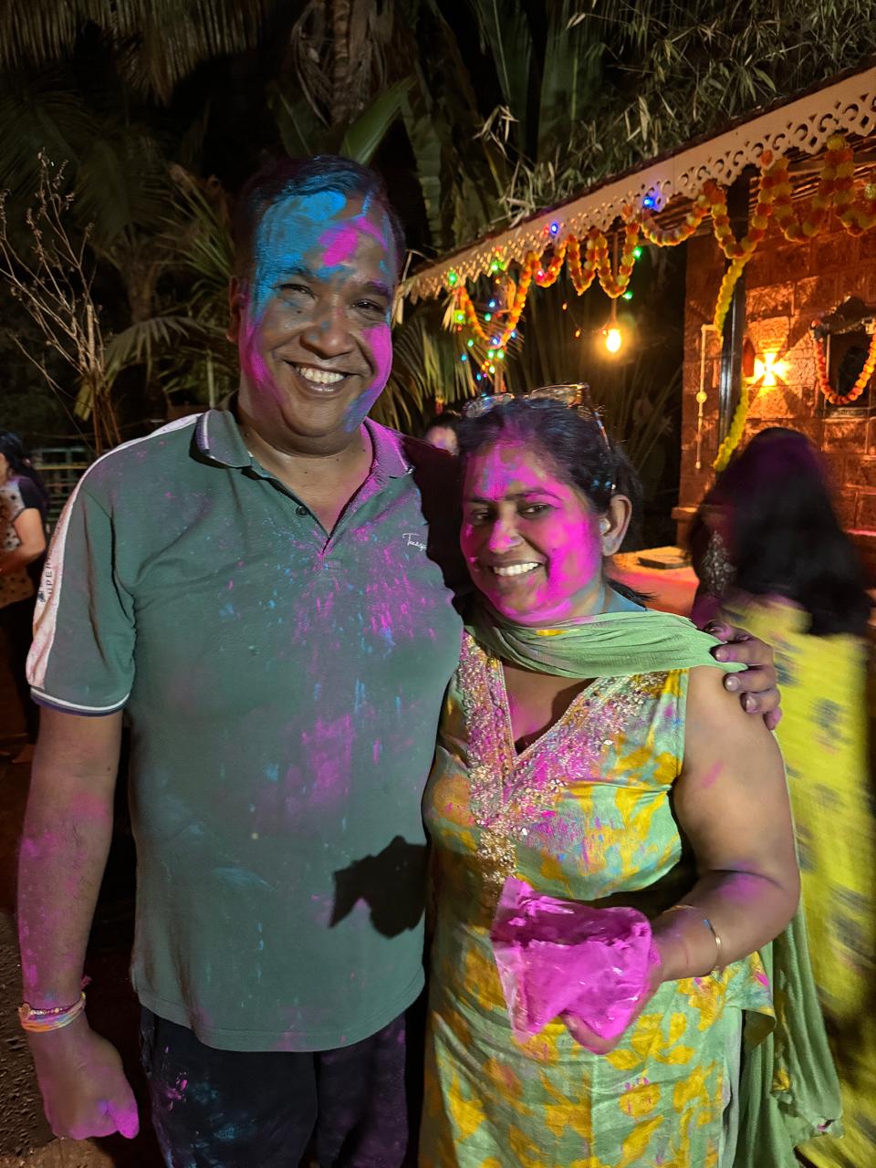 Holi Celebration with Family and Friends at Nature Nestt Agro Tourism Resort Near Pune