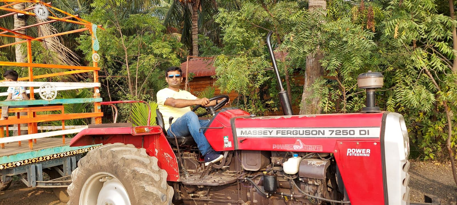 tractor ride