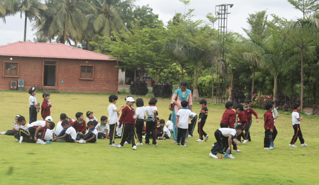 School Picnic at naturenestt agro tourism Pune