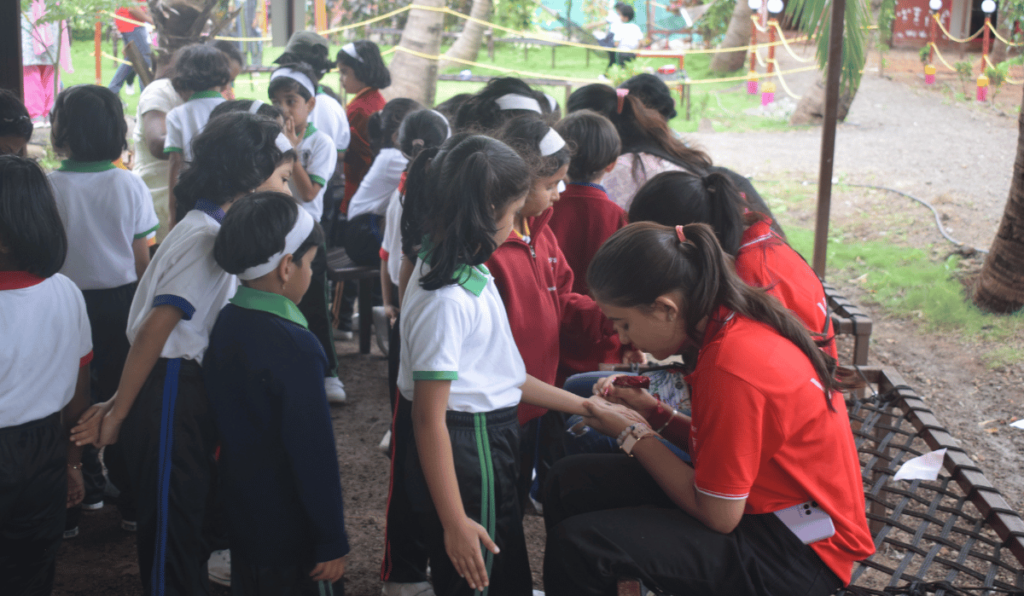 fun activity for school students at naturenestt agro tourism pune