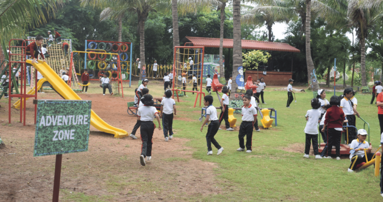 adventure activity for school students at naturenestt agro tourism pune