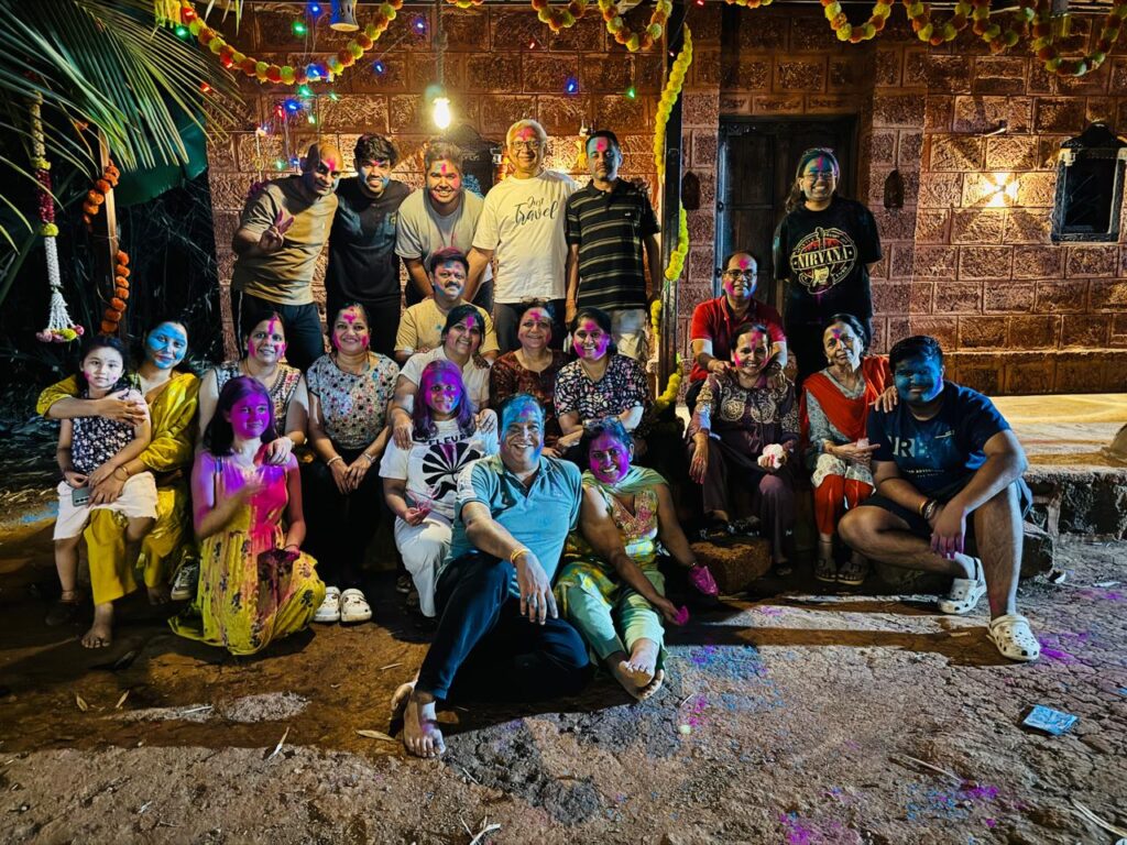 Holi Celebration with Family and Friends at Nature Nestt Agro Tourism Resort Near Pune